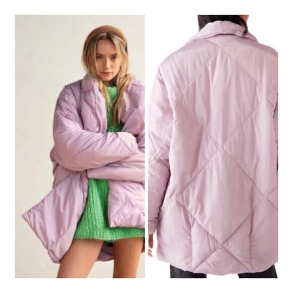NWT Free People Ella puffer jacket size M - Picture 6 of 13